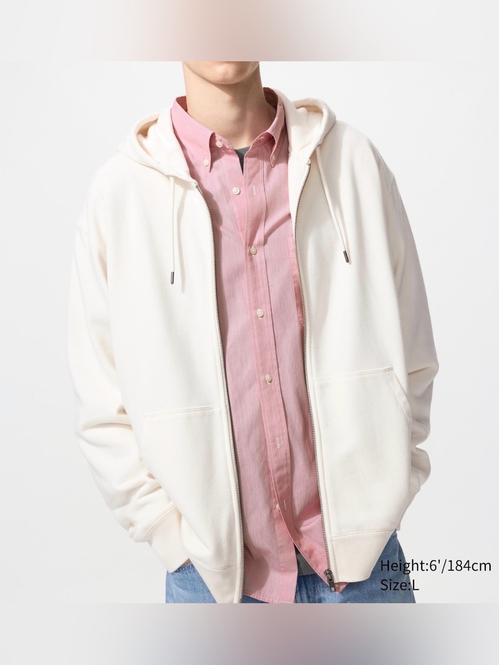 UNIQLO Men’s Full Zip-Up Hoodie